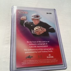 2026 Leaf Vivid Caleb Bonemer Auto 2/3