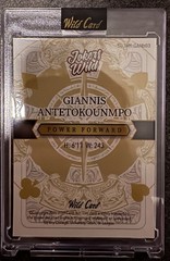 2025 Wild Card Jokers Wild Giannis Antetokounmpo Power Forward Joker 1/1