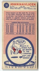1969-70 Topps JOHN HAVLICEK ROOKIE Boston Celtics #20 DT B