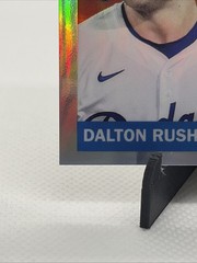 2025 Topps Chrome Platinum Dalton Rushing RC Image Variation #295