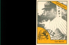 1977 TCMA West Haven Yankees Minor League Cards – You pick 1! – Merrill, Beattie