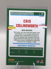 2023 Panini Donruss Optic – Blue Stars Holo Prizm #39 Cris Collinsworth