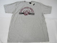 New Eastern Kentucky Colonels Mens Sizes L-XL Gray Adidas Shirt