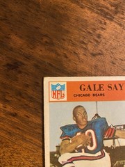 1966 Philadelphia – Gale Sayers #38 (RC) Nicely Centered VG-EX