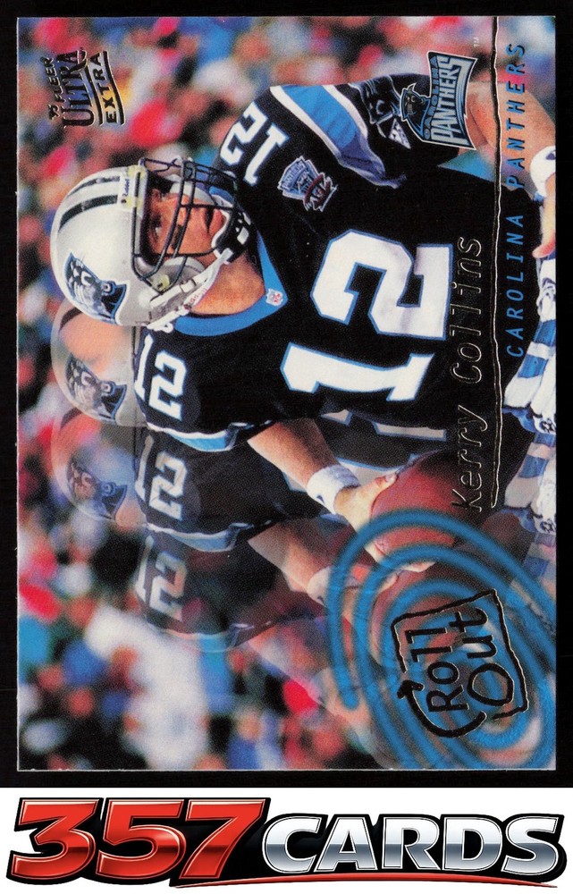 1995 Fleer Ultra Football Kerry Collins Extra Rookie #535