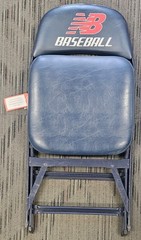 2022 Fenway Park Visitors Clubhouse Player Used Chair Vladimir Guerrero Jr Etc
