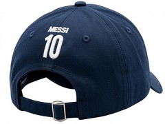 Argentina AFA Messi #10 Baseball Cap – Adjustable Strap, Embroidered Crest, Unis