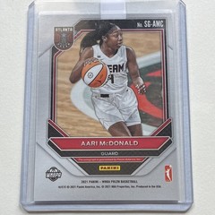 Panini 2021 Prizm WNBA Aari McDonald RC Auto Atlanta Dream Signatures SG-AMC