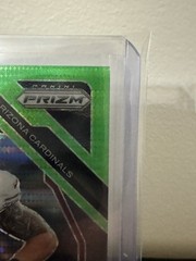 2025 Panini Prizm Premier Jerseys Trey McBride Neon Green Pulsar #2 PJY-TME