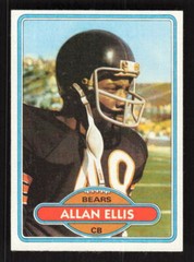 1980 Topps #63 Allan Ellis Chicago Bears
