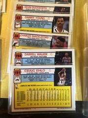 1992-93 Topps Gold NBA Basketball Lot, Qty 27 Minor Stars Charles Oakley