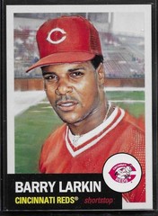 2023 TOPPS LIVING SET # 662 BARRY LARKIN Cincinnati Reds HOF 1,930 Printed