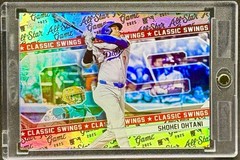 Shohei Ohtani RARE HOLO FOIL REFRACTOR INVESTMENT CARD TOPPS DODGERS MVP MINT
