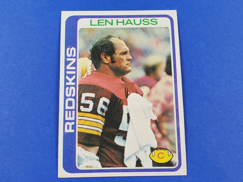 1978 TOPPS FOOTBALL #051 LEN HAUSS HIGH GRADE NEAR MINT NRMT