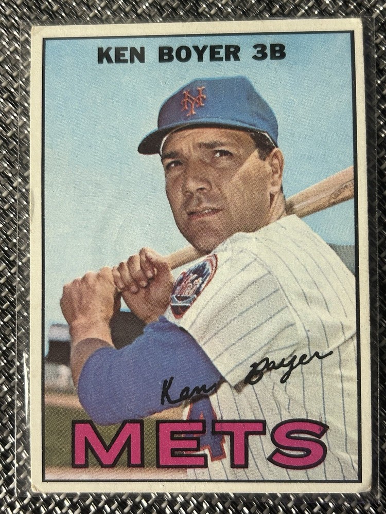 1967 Topps #105 Ken Boyer Mets