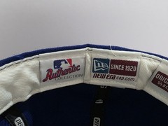 Vintage Toronto Blue Jays New Era 59FIFTY Fitted Hat Size 7 Y2K Grey Underbrim
