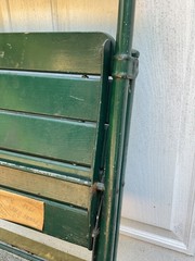 RARE! Vintage 1938 Fenway Park Boston Red Sox Temporary Folding Stadium Chair