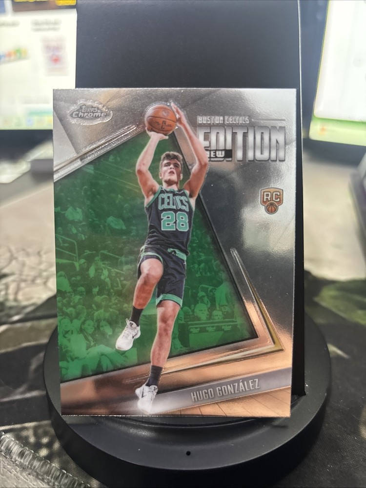 Topps Chrome UPDATE Hugo González Rookie New Edition Boston Celtics