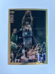 1994-95 Upper Deck Collector&rsquo;s Choice Gold Signature Foil #97 Charles Oakley a02