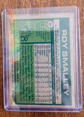 Topps 1977 Topps #250 Roy Smalley Minnesota Twins Facsimile Autograph Card