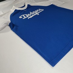 LA Dodgers Blue Nike Pullover Raglan w/Script Logo – Men&rsquo;s Size XL