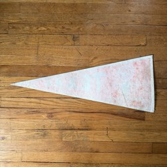 Vintage 60s 70s University of Texas Longhorns 12”x30” Felt Pennant