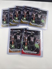(7) LANORRIS SELLERS RC LOW NUMBERED LOT /5 /25 /50 RED ORANGE GOLD