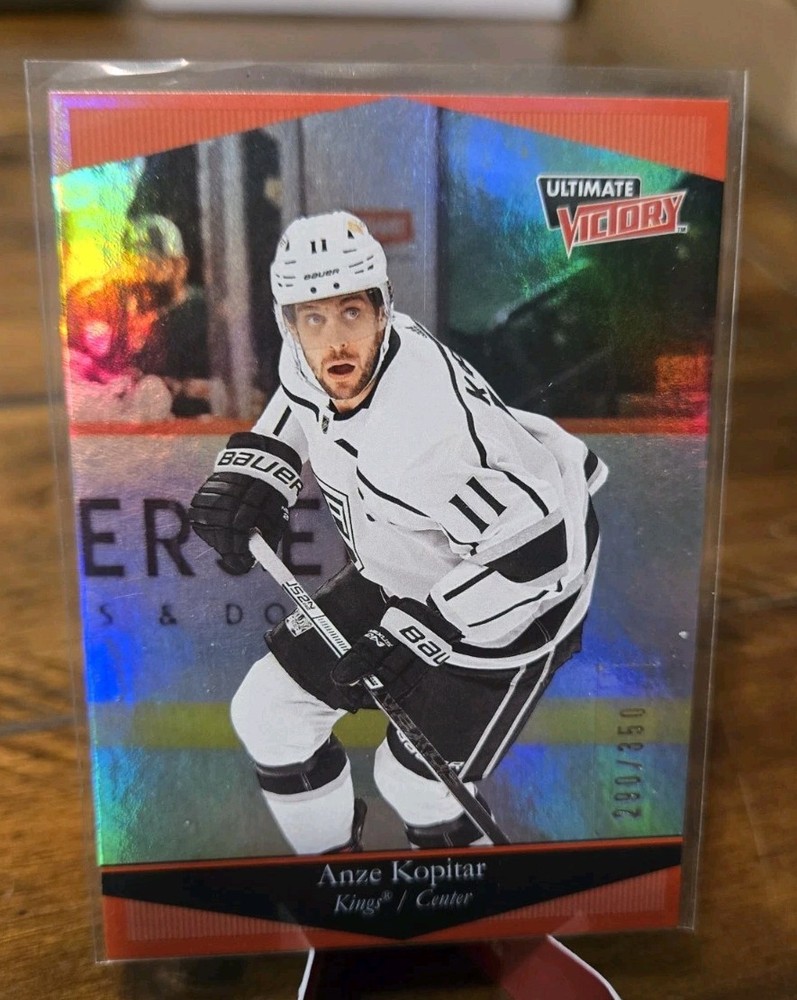 2020-21 Upper Deck Extended – Ultimate Victory Anze Kopitar #UV-18 /350 Red