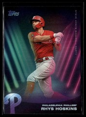 2022 Topps X Steve Aoki 63 Rhys Hoskins Philadelphia Phillies