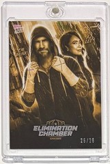 2026 Topps Now WWE Elimination Chamber GOLD PARALLEL /26 SSP Chicago #EC26-SSP