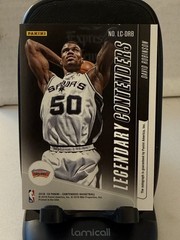 2018-19 Panini Contenders Legendary Gold David Robinson auto/99 #LC-DRB HOF