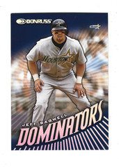 1998 Donruss Dominators #4 Jeff Bagwell HOUSTON ASTROS