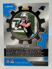 2025 Panini Prizm Tetairoa McMillan Rookie Gear Silver Patch – #RGR-TMC