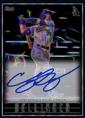 Topps Bunt Digital 2020 Glow Silver Signatures 12 Cards Lot