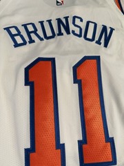 Jalen Brunson Knicks Authentic Jersey Sz 52 XL