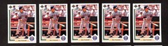Alan Trammell 1991 Upper Deck #223 5ct Tigers Baseball Card Lot 0701K