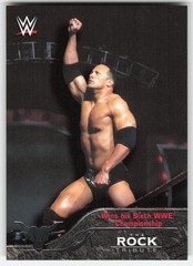 2016 Topps WWE The Rock Tribute The Rock #17