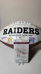 Jim Otto HOF signed Football (JSA Authenticated)