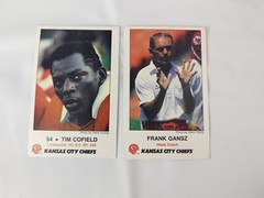 Vtg Set Of 10 Frito Lay Kansas City Chiefs Football Cards Law Enforcement Agency