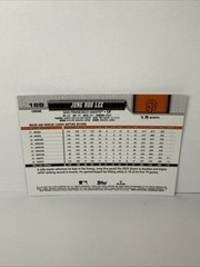 Jung Hoo Lee 2026 Topps Chrome RayWave Refractor #188 San Francisco Giants