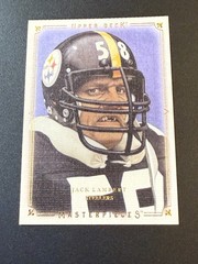 2008 Upper Deck Masterpieces Jack Lambert #78