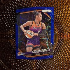 2025 Prizm WNBA Blue Velocity #4 Satou Sabally Phoenix Mercury