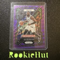 RH32 2023-24 Prizm Monopoly Purple Wave Jaylen Brown #8 Boston Celtics SP