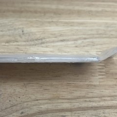 PKK Snap Tite Style # 3422 Lot of 10 Crystal Clear, Recessed Area Holders NOS
