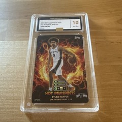 2025 Topps – Match Attax Hot Prospects Dylan Harper #HP-DH PGS 10