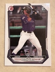 Topps 2026 Bowman Chrome Wilder Dalis 3-Card Lot BCP-150 Laser BCP-150 Mojo 150