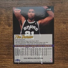 Fleer Ultra 1997-98 Tim Duncan Rookie #131G Basketball San Antonio Spurs
