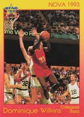 1993 Star International Dominique Wilkins Stellar & Nova 2 Sets 18 Cards