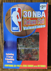 New, Sealed Cleo 2001 NBA Valentines Color Chrome & Deluxe Foil Kobe Bryant