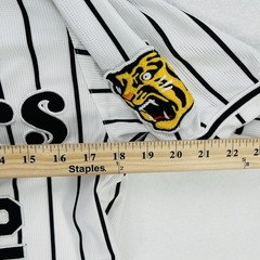 Hanshin Tigers Jersey Mens Small White Japan NPB Baseball Hojoh 2 Mizuno